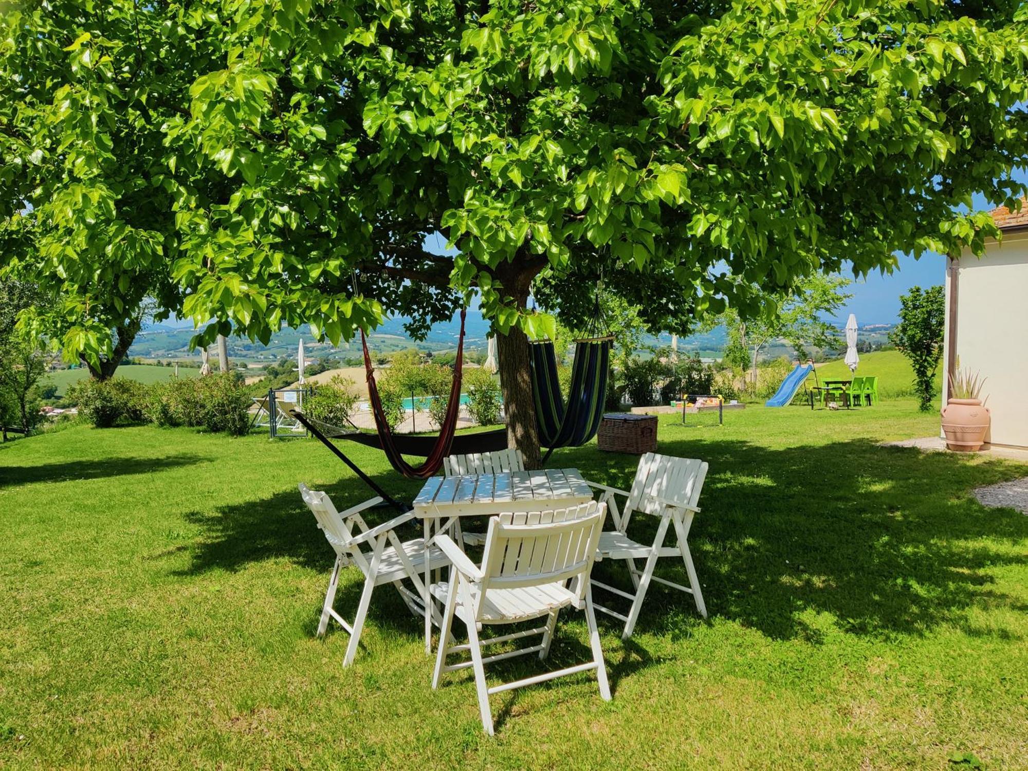 Rustico Del Bozzo Guest House Castelleone di Suasa ภายนอก รูปภาพ
